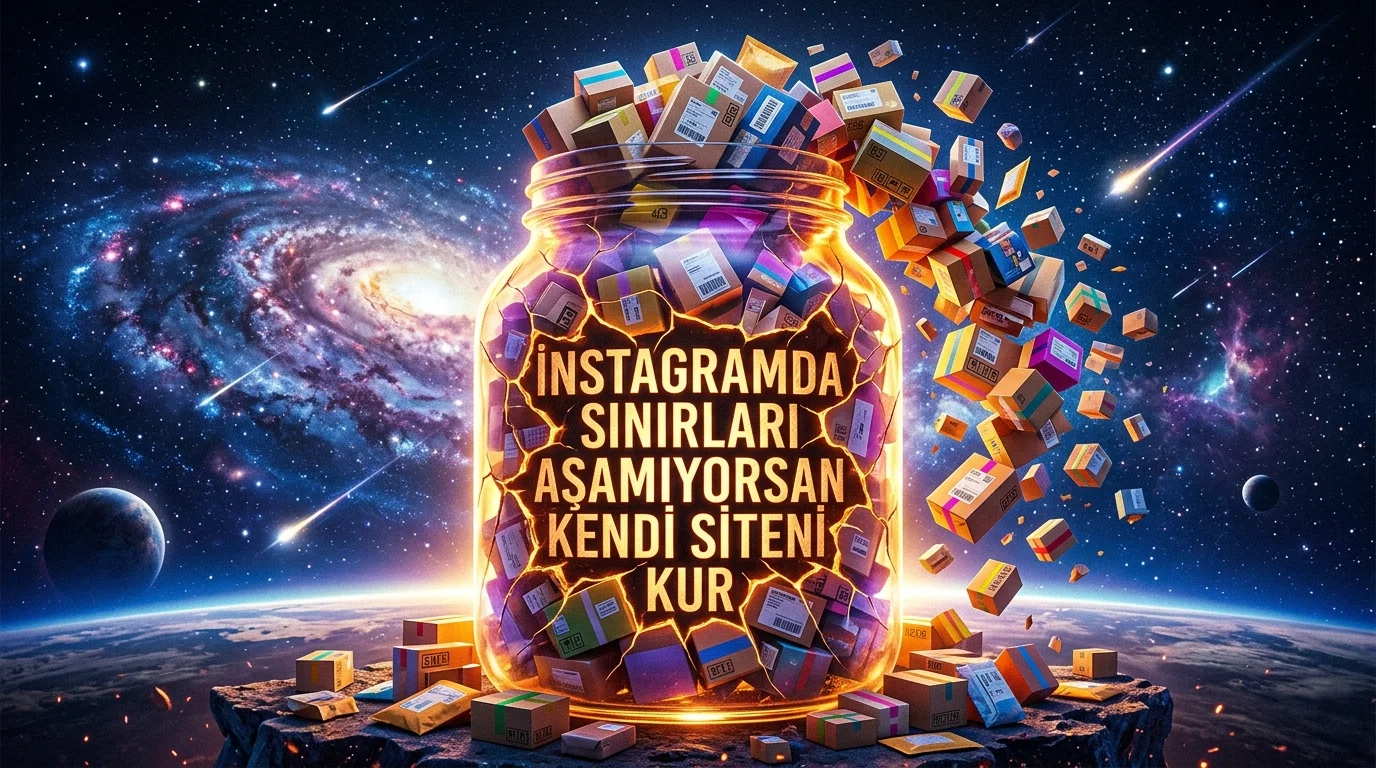 instagramdan web sitesine gecme
