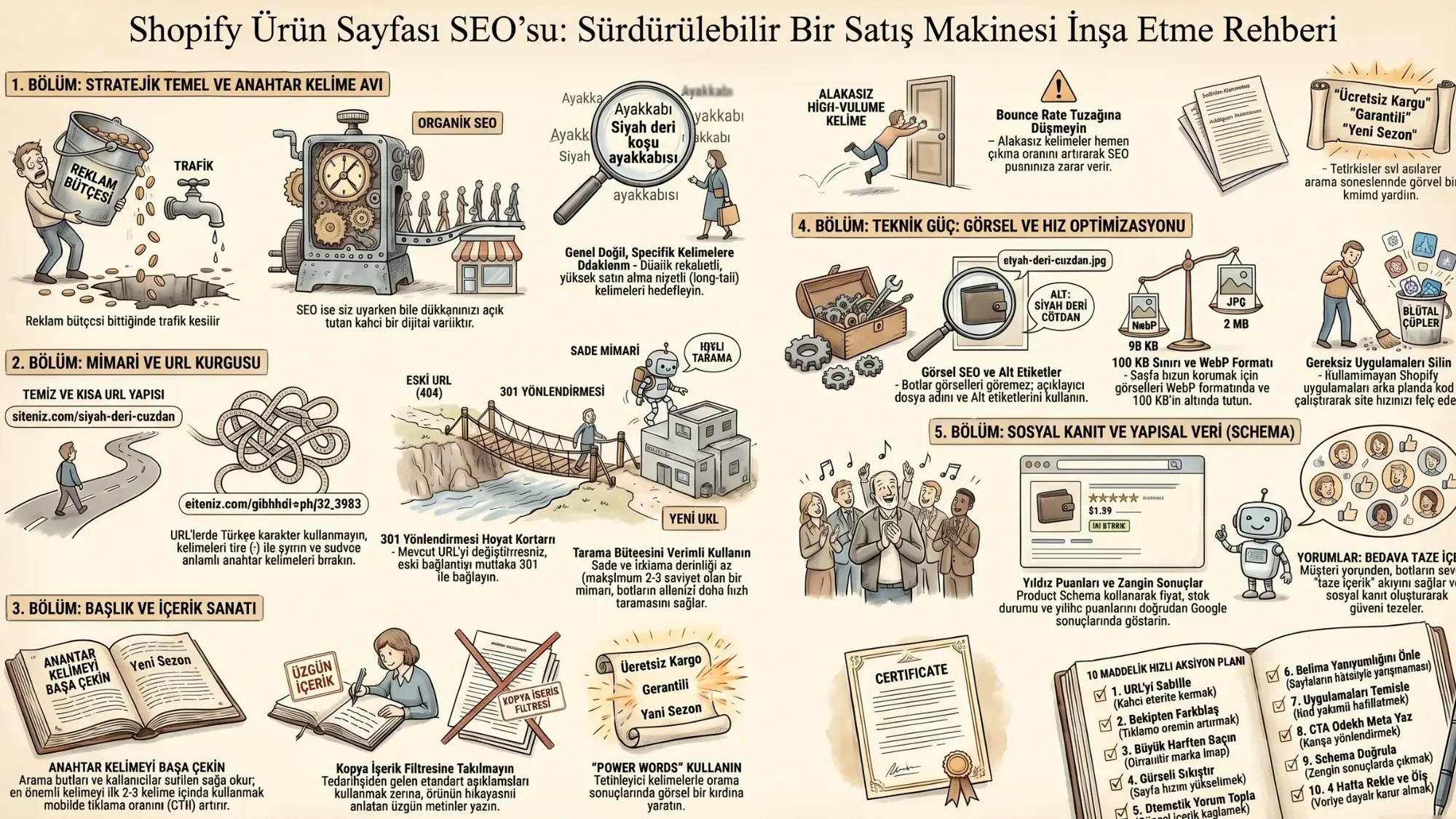 shopify seo ile reklam maliyetlerini dusurme