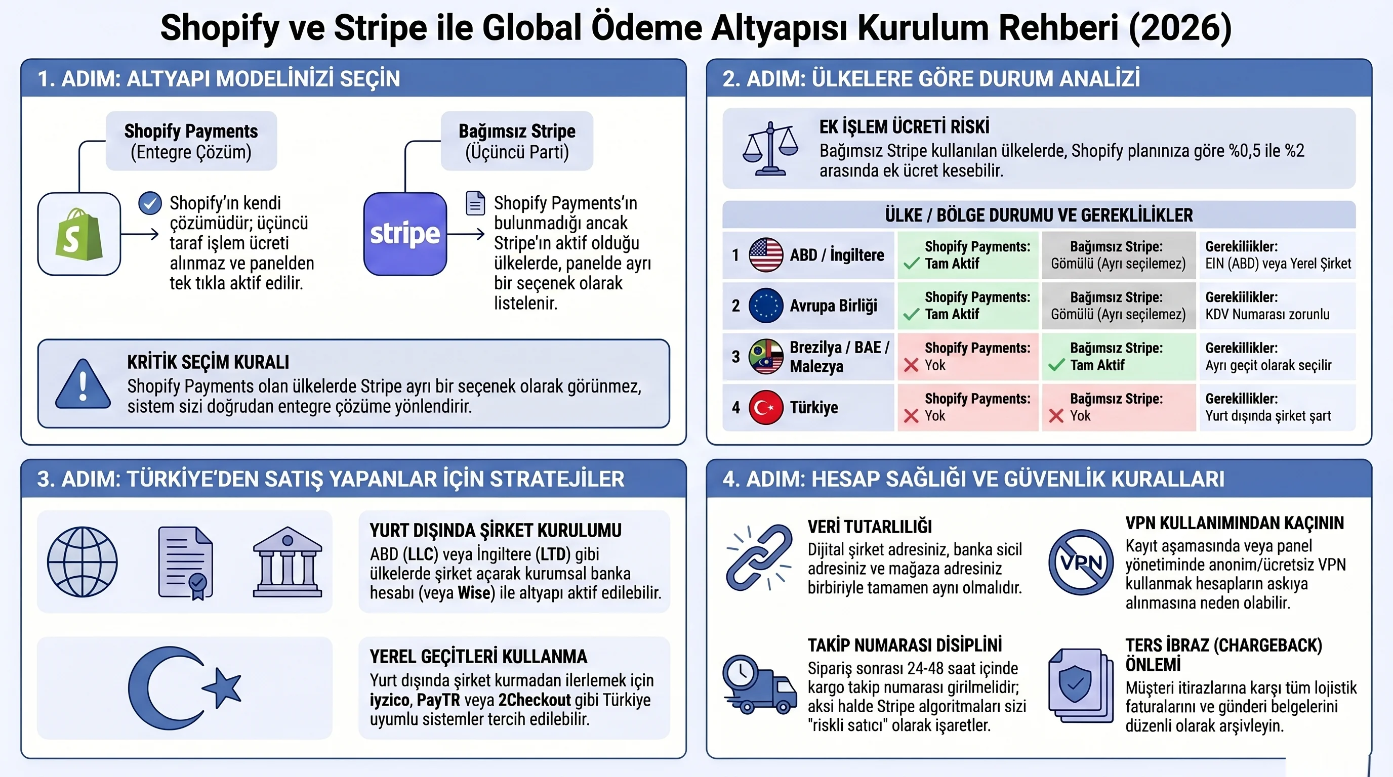 stripe turkiyede nasil acilir shopify payments devre disi birakma