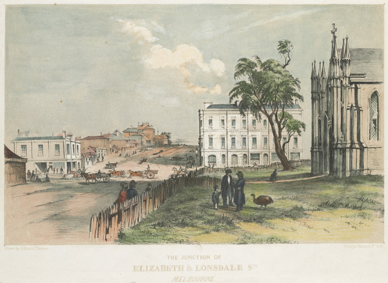 Junction of Elizabeth and Lonsdale Streets