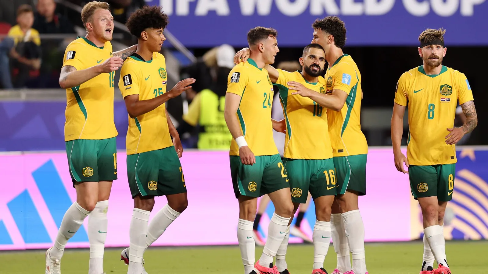 Best wishes to the Socceroos