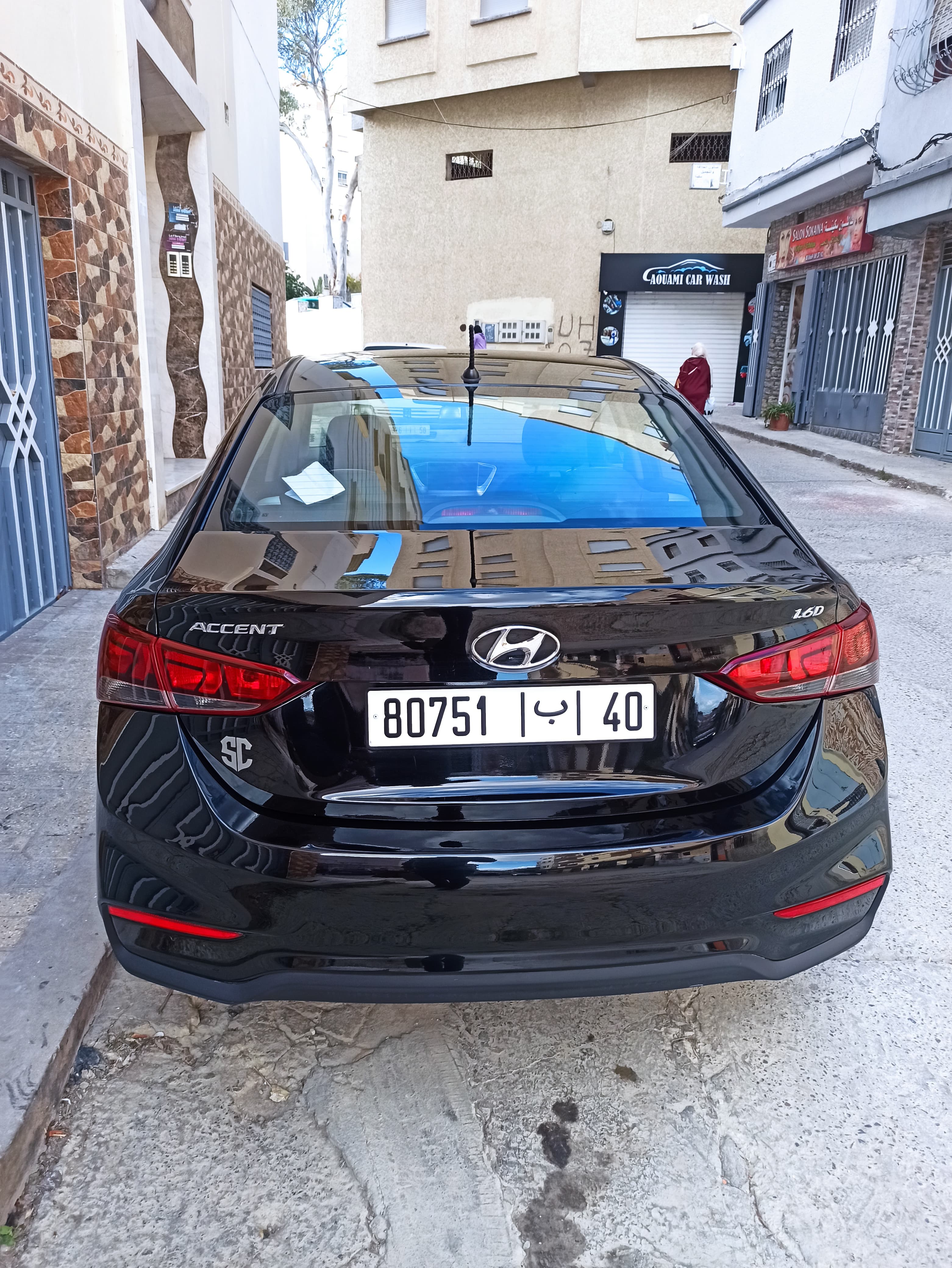 location voiture maroc Hyundai Noir