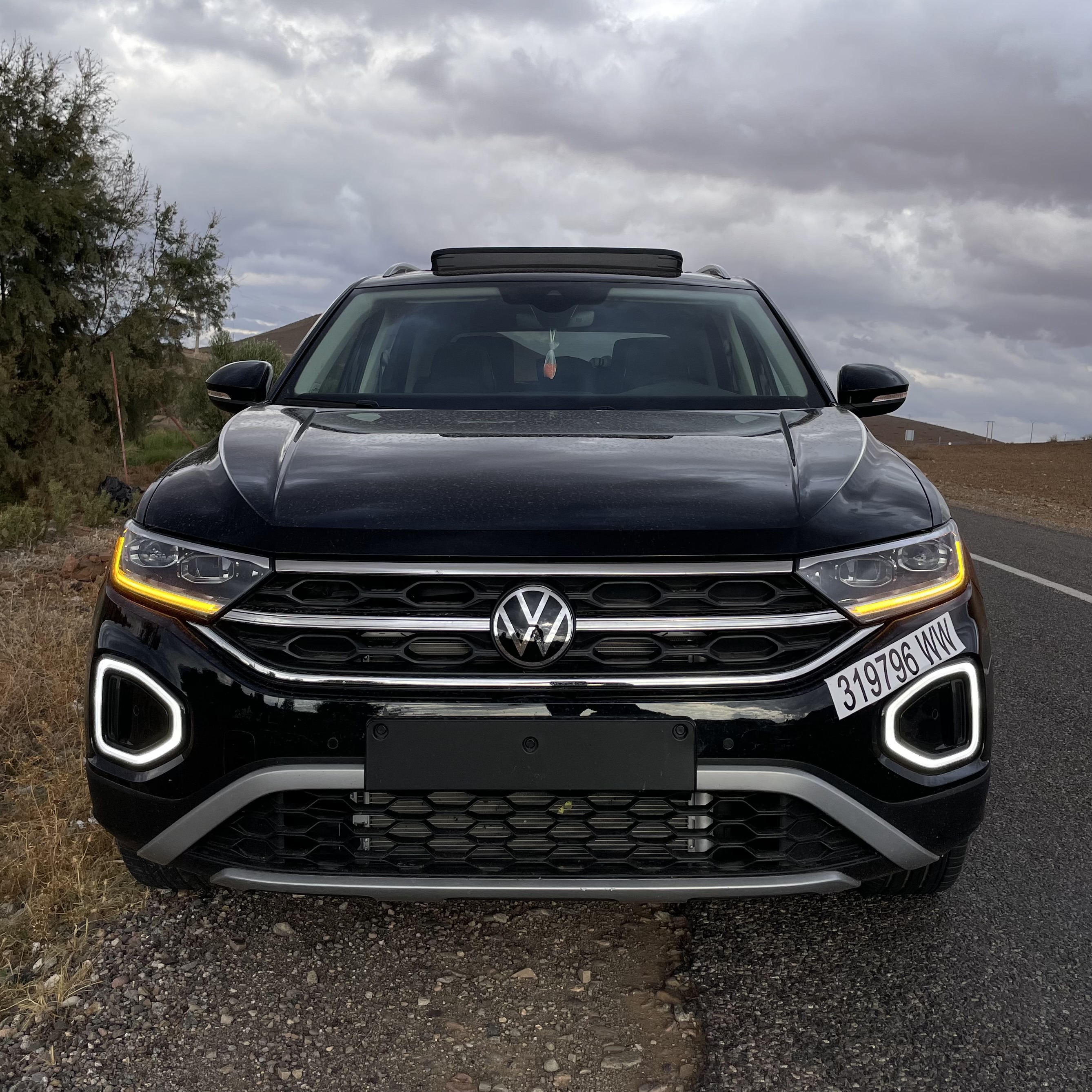 location voiture maroc Volkswagen Noir