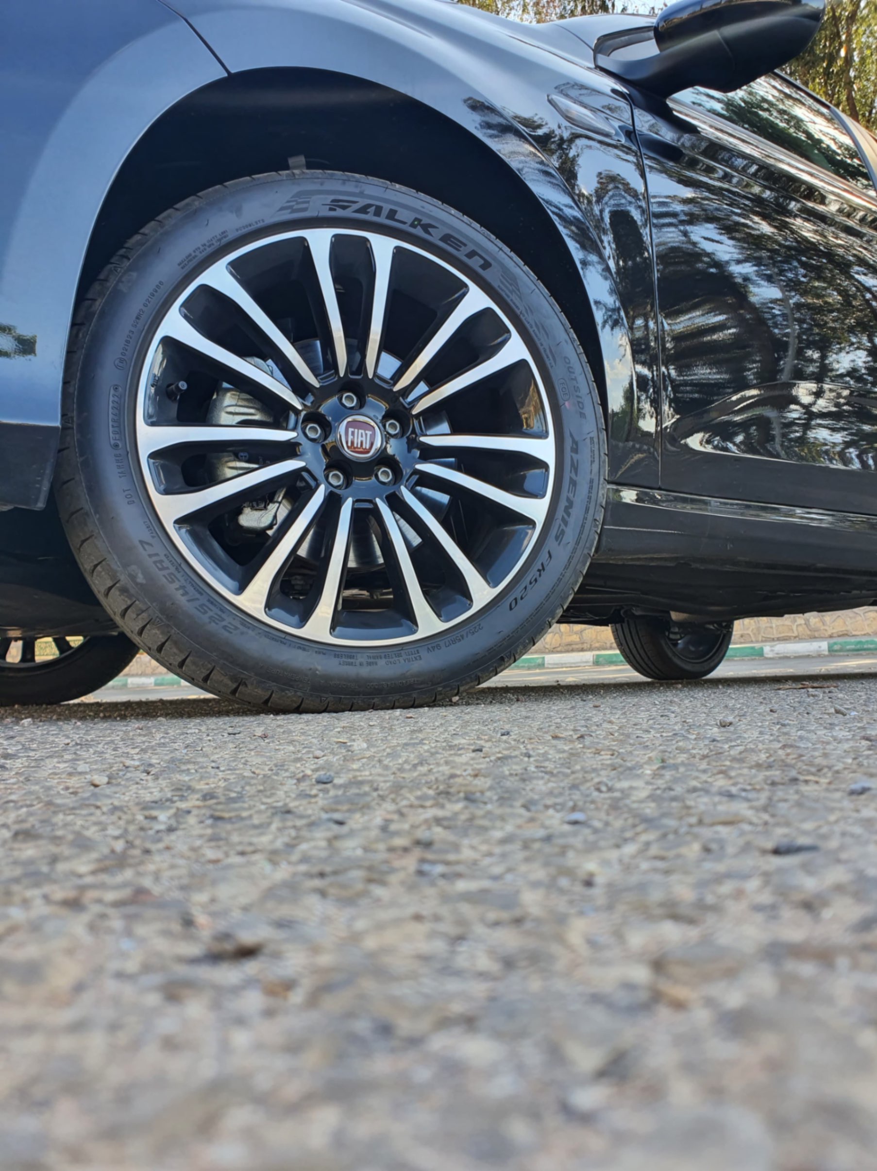 location voiture maroc Fiat Noire
