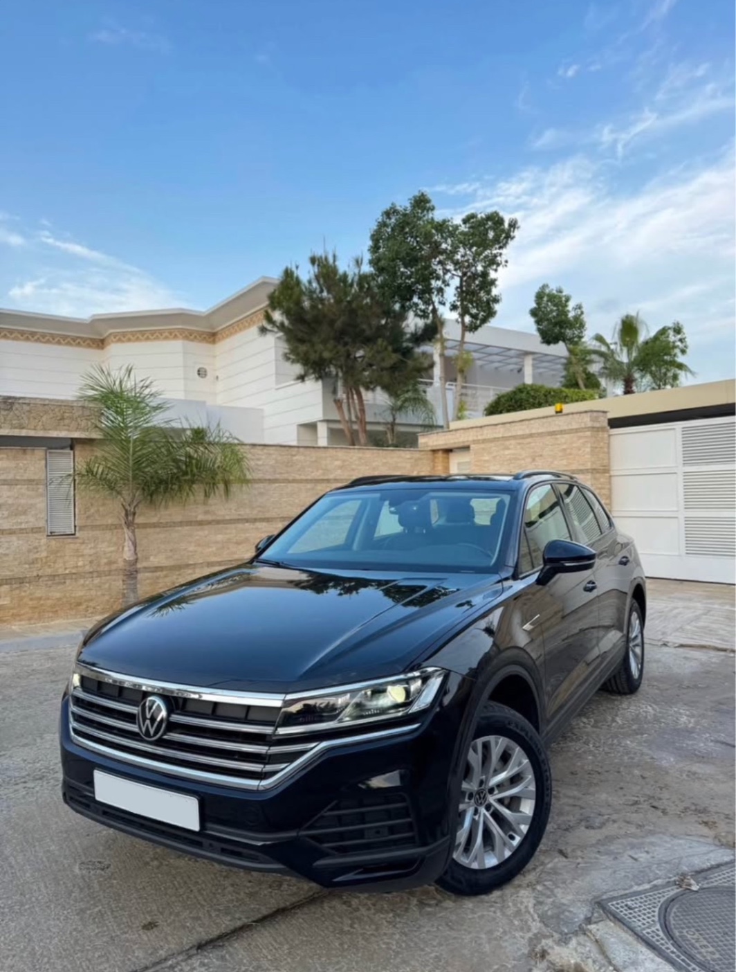 location voiture maroc Volkswagen Noire