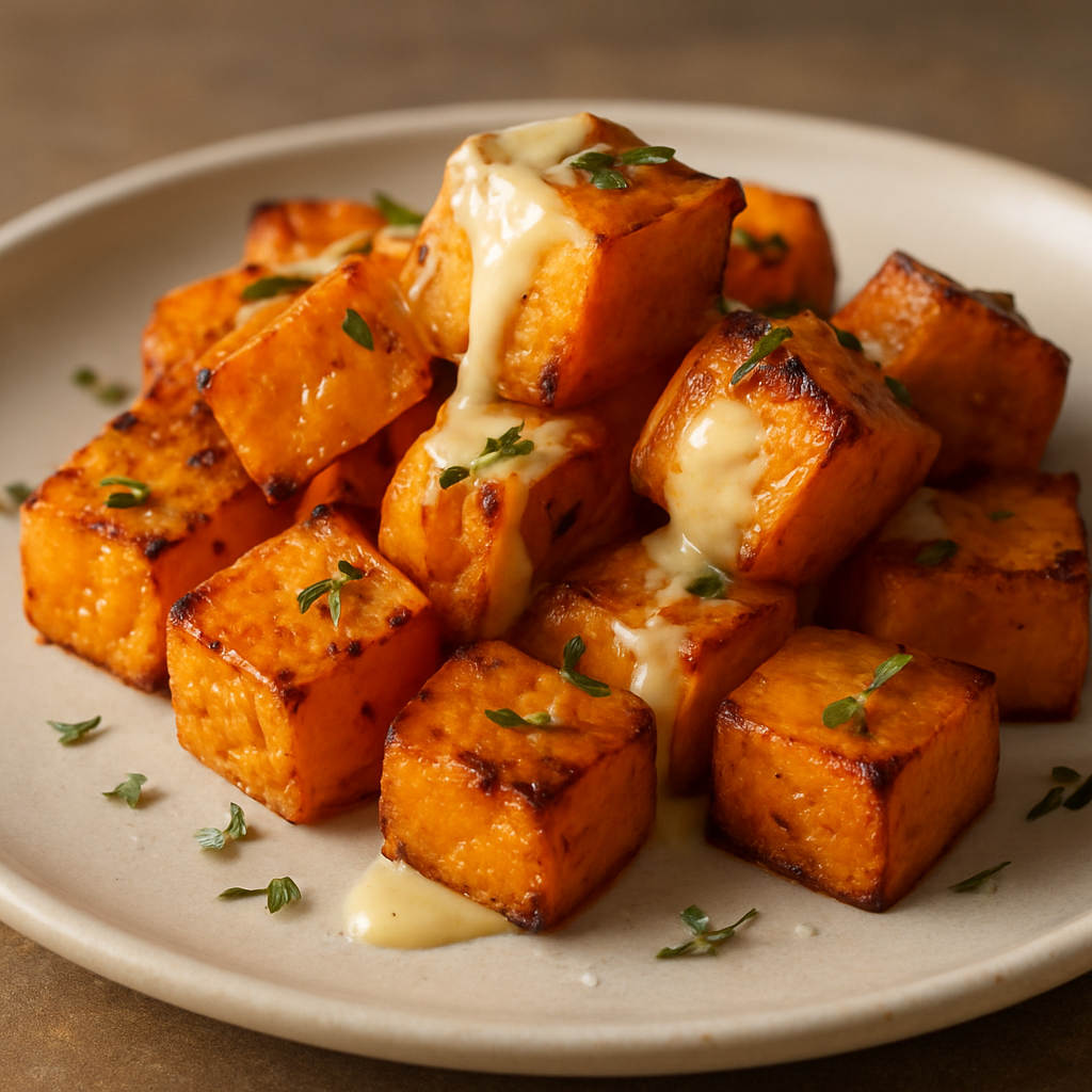 בטטה צלויה במאיוזו (מאיונז יוזו) לאכילה קרה