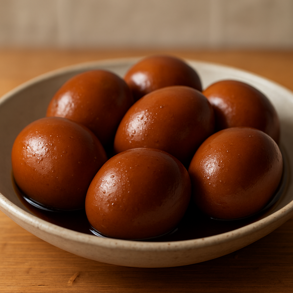 ביצי סויה קוריאניות (ביצי מרינדה)