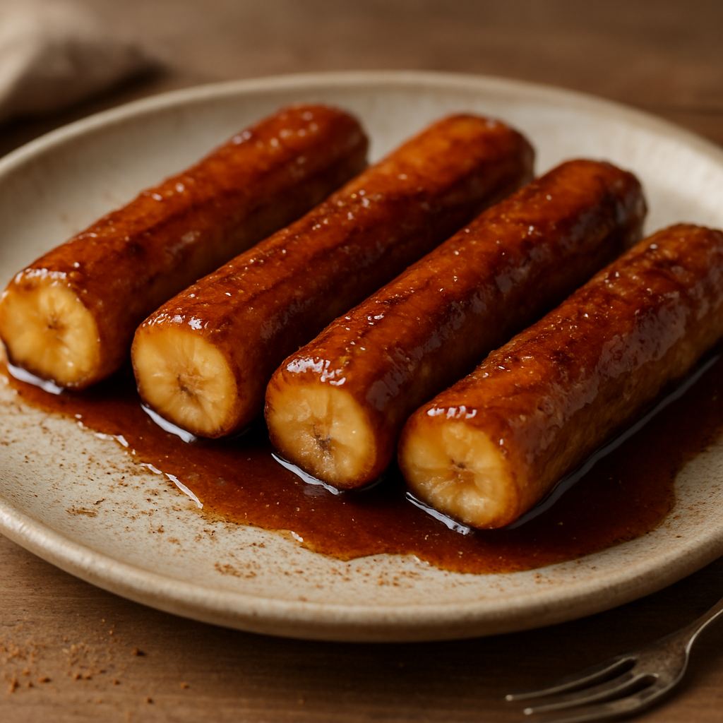 מקלות בננה יפואיים ברום מקורמל