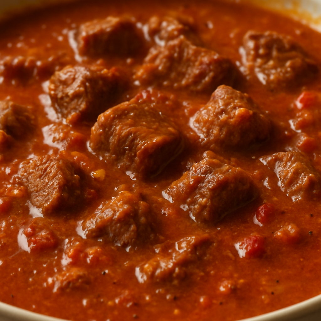 גולאש בקר מעושן עם פפריקה