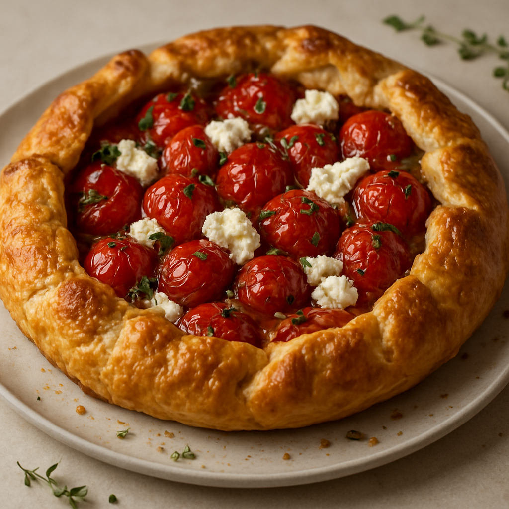 גלט עגבניות מרינדות וגבינת עיזים