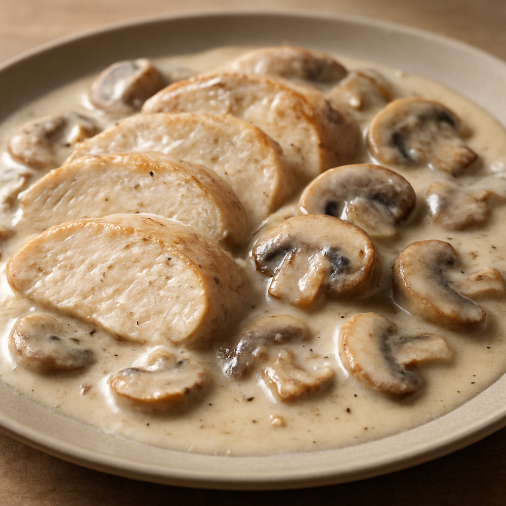 זירכר גשנטצלס עוף עם שמנת ושמן קוקוס