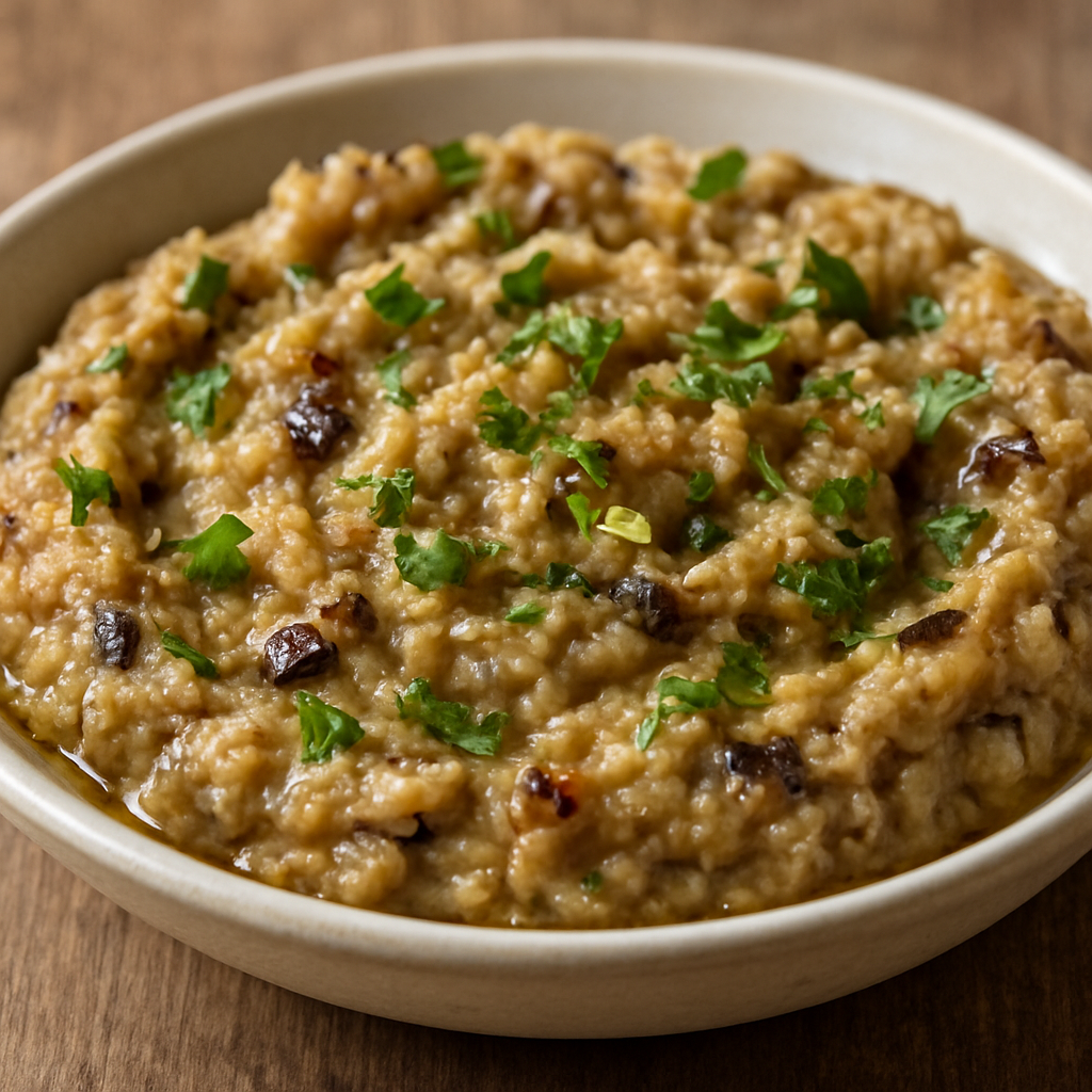 חציל בדואי קלוי בלימון