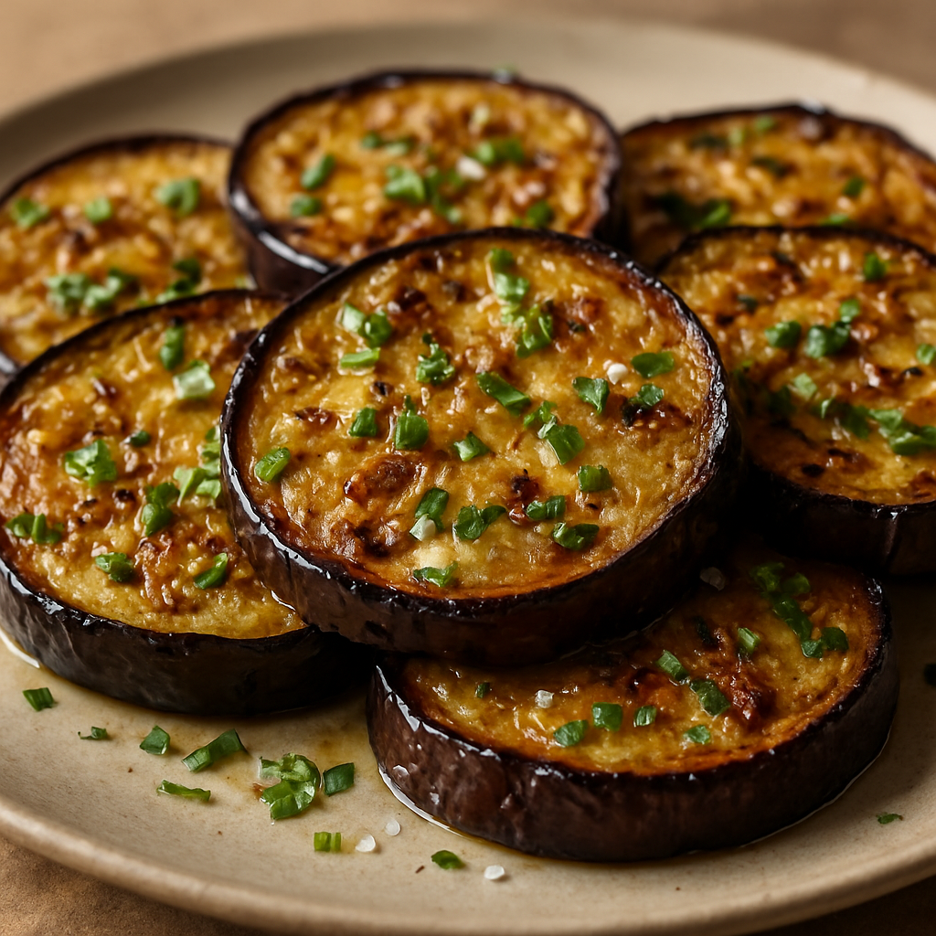 חציל קווקזי צלוי בחמאה