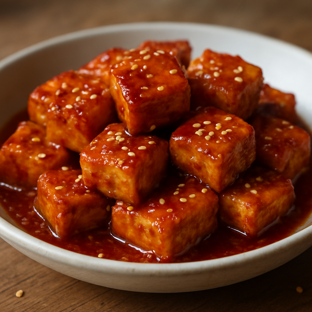 טופו סו-ויד ברוטב סמבל וקוקוס