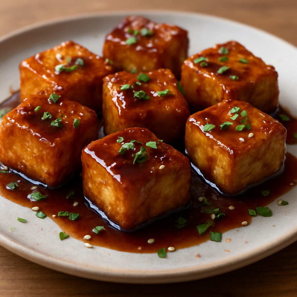 טופו מקורמל בקקאפ שחלקי ועסיסי בפנים