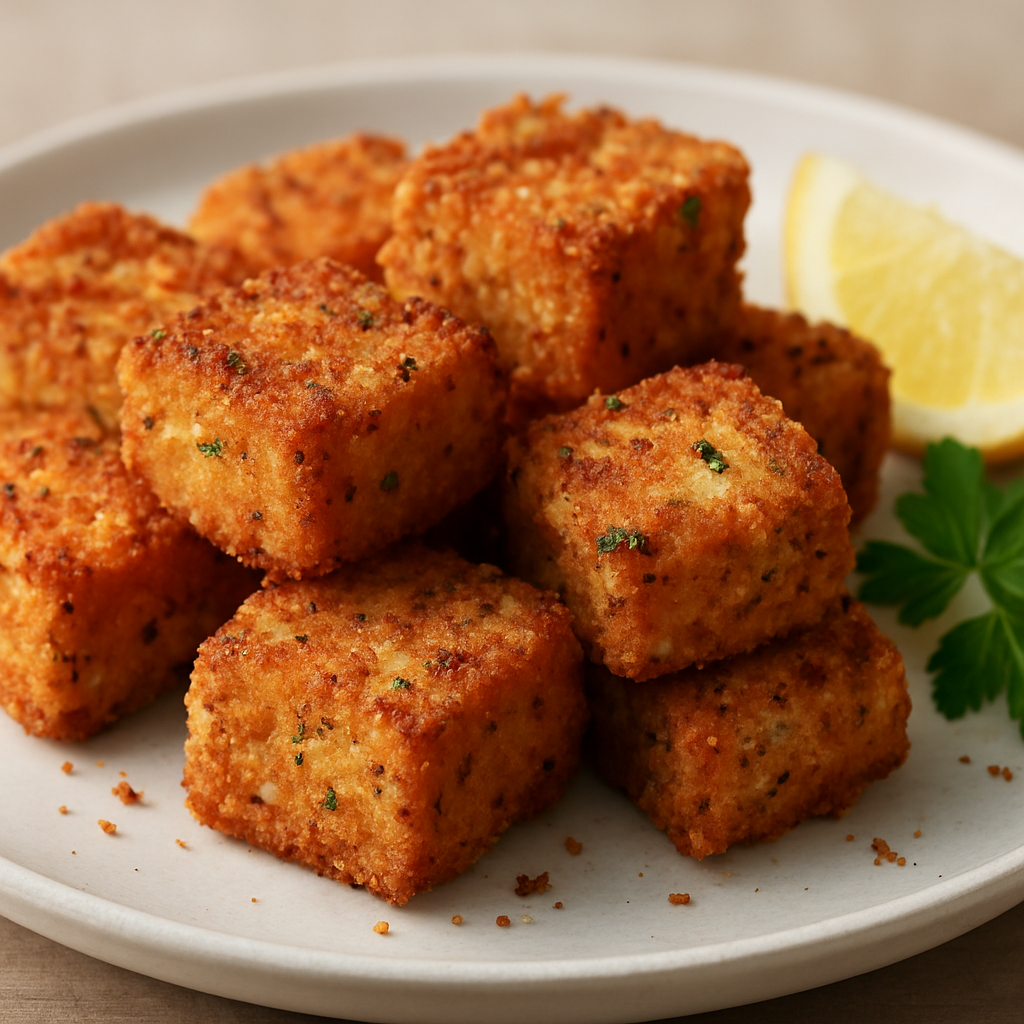 טופו קריספי קריאולי עם ציפוי פריך