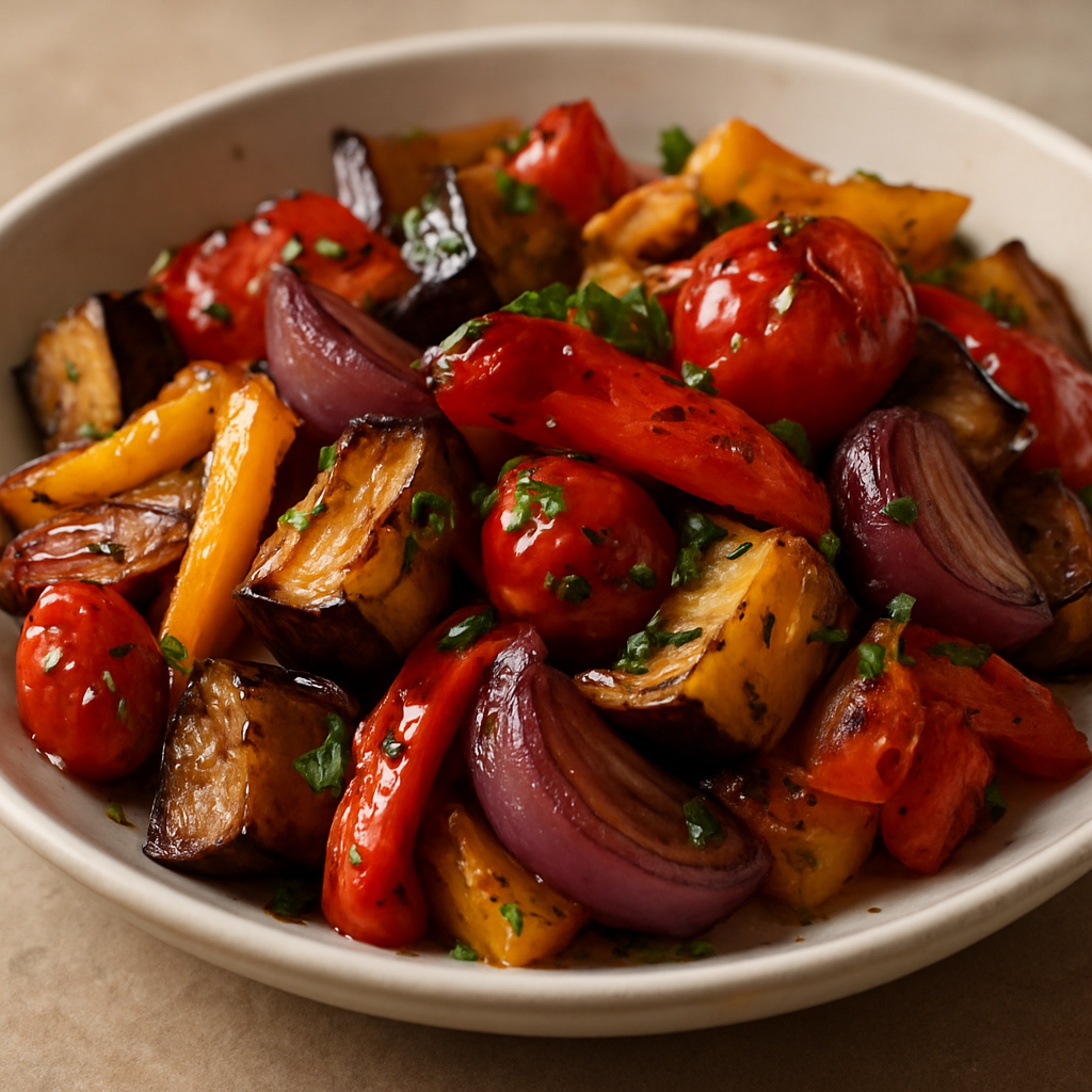 מרקחת ירקות צלויים בטעמים טברייניים