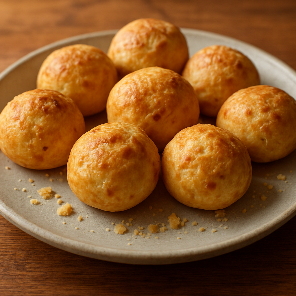 כדורי גבינה אפויים עם ציפוי פריך