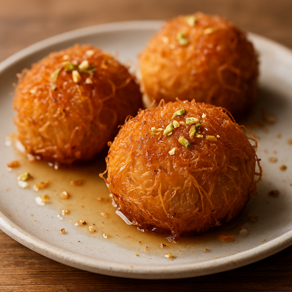 כדורי כנאפה כפולים פריכים