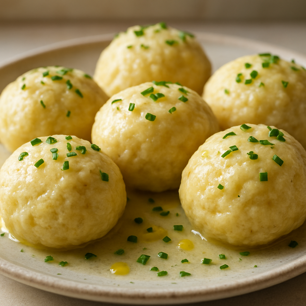 כדורי לחם סלובקיים עם קרם יוזו