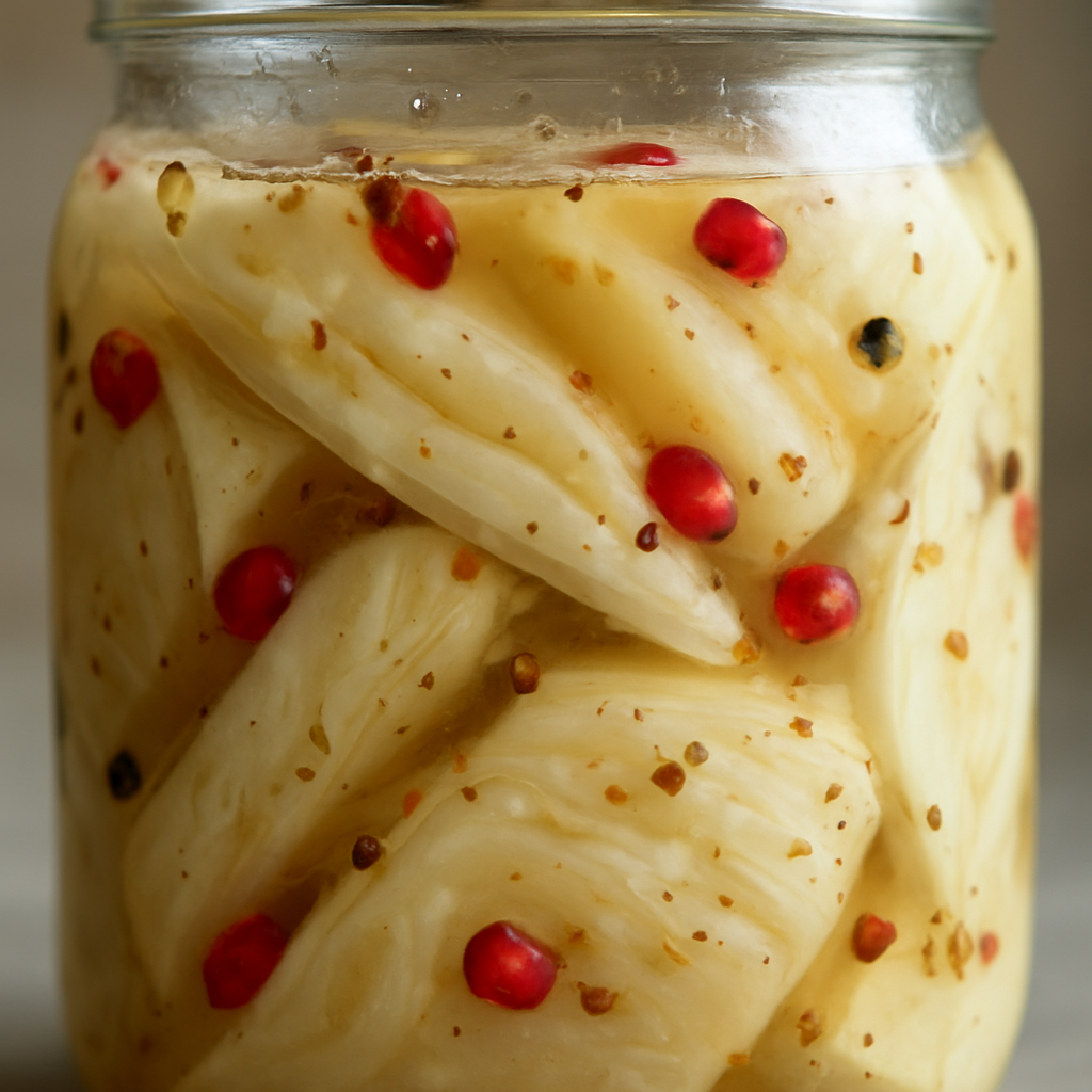 כרוב לבן כבוש עם גרגירי רימון