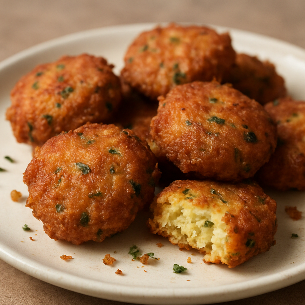 לביבות חומוס מטוגנות בסגנון טריפוליטאי