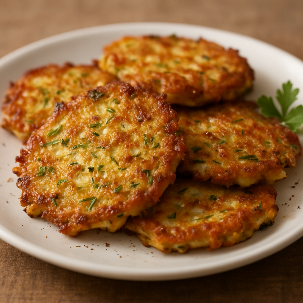 לביבות קישואים פולניות במחבת