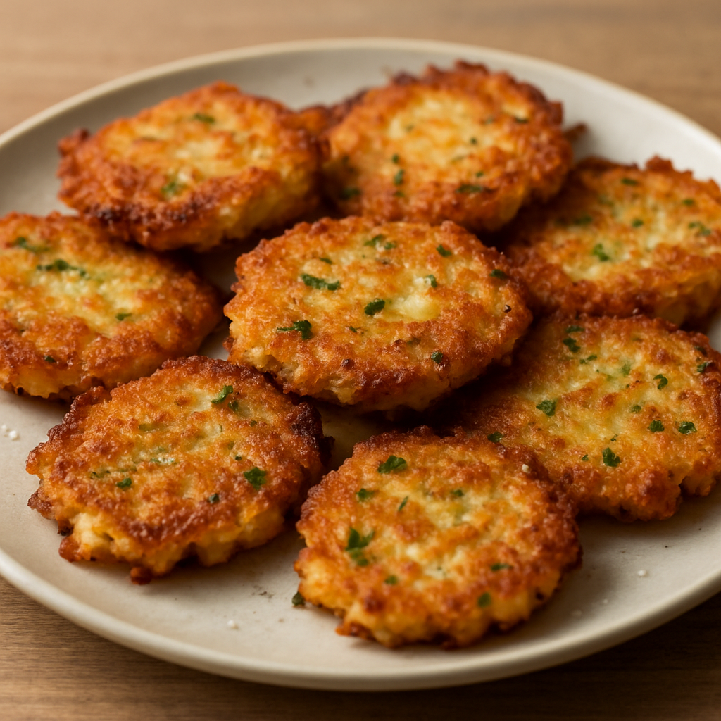 מיני ראגמונק — חביתיות תפוחי אדמה במעיכה גסה