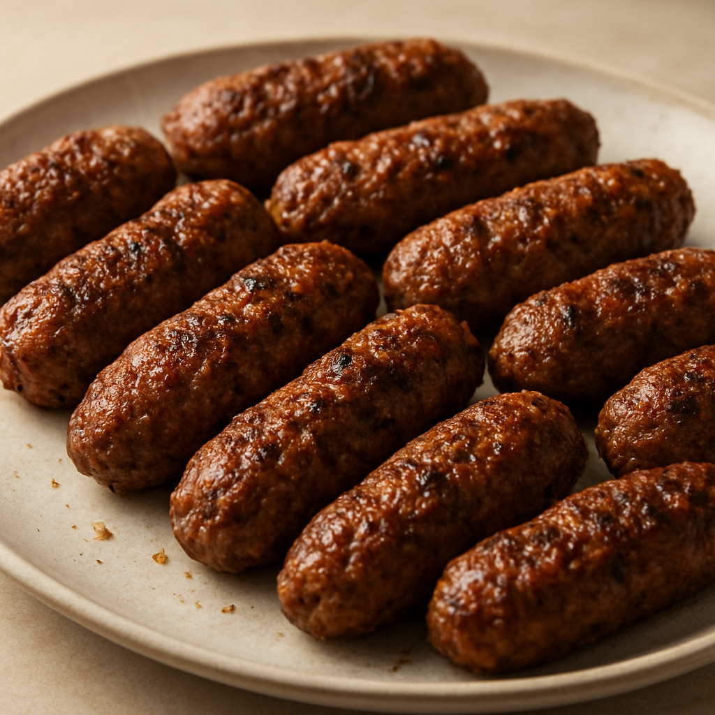 מישקקי בשר קטנים במיקרוגל