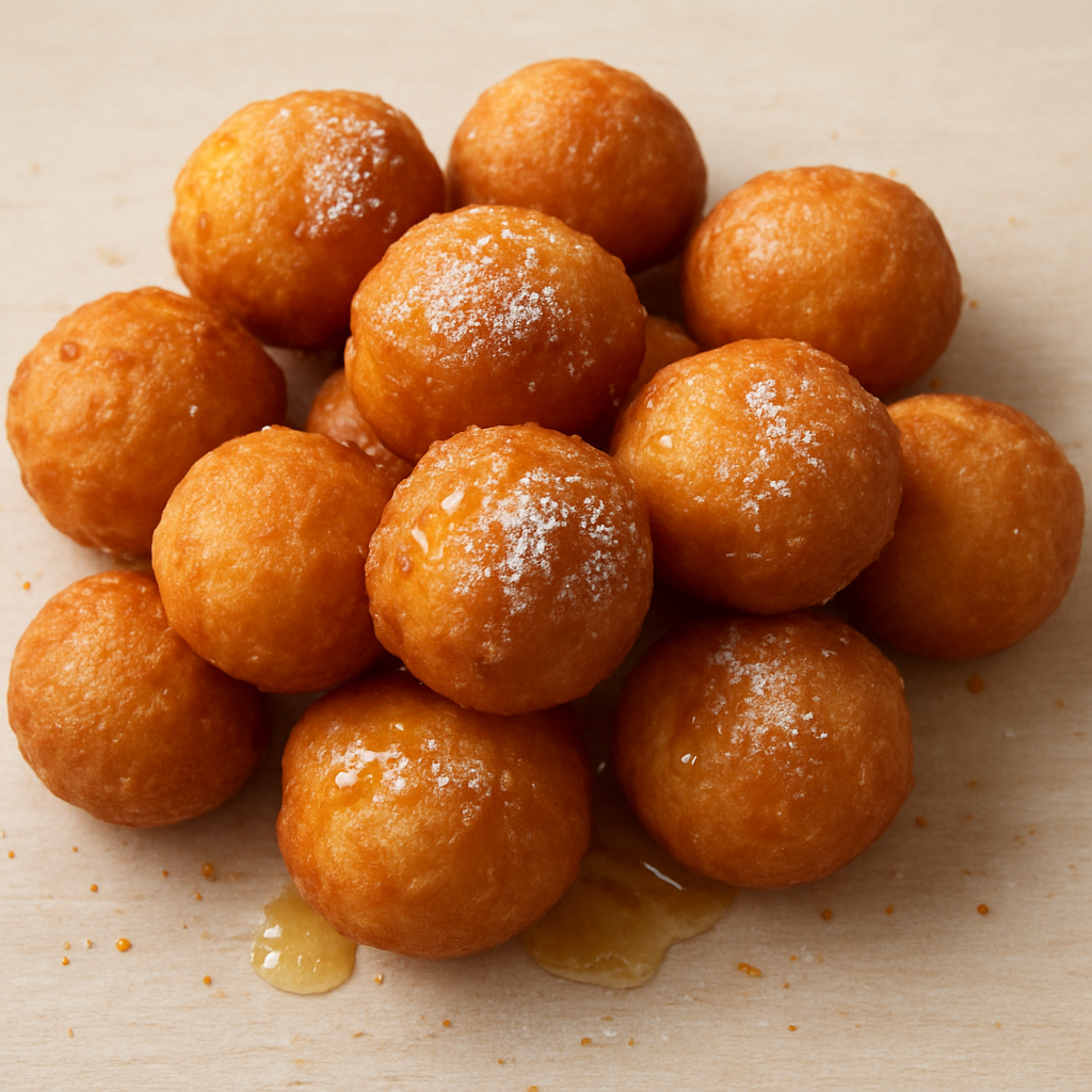 מנדזי סוכר סודני — לחמניות מתוקות מטוגנות