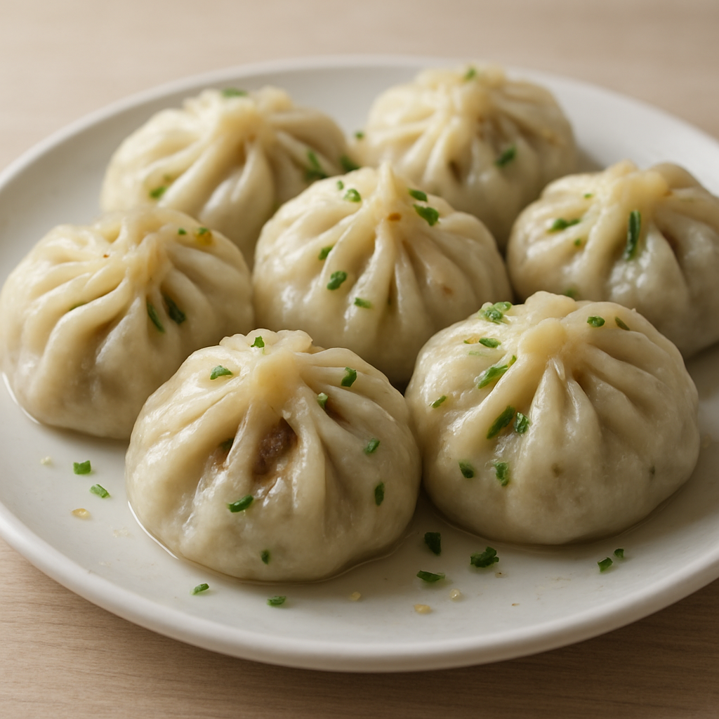 מנטי בשר עם ארומה עישון קר