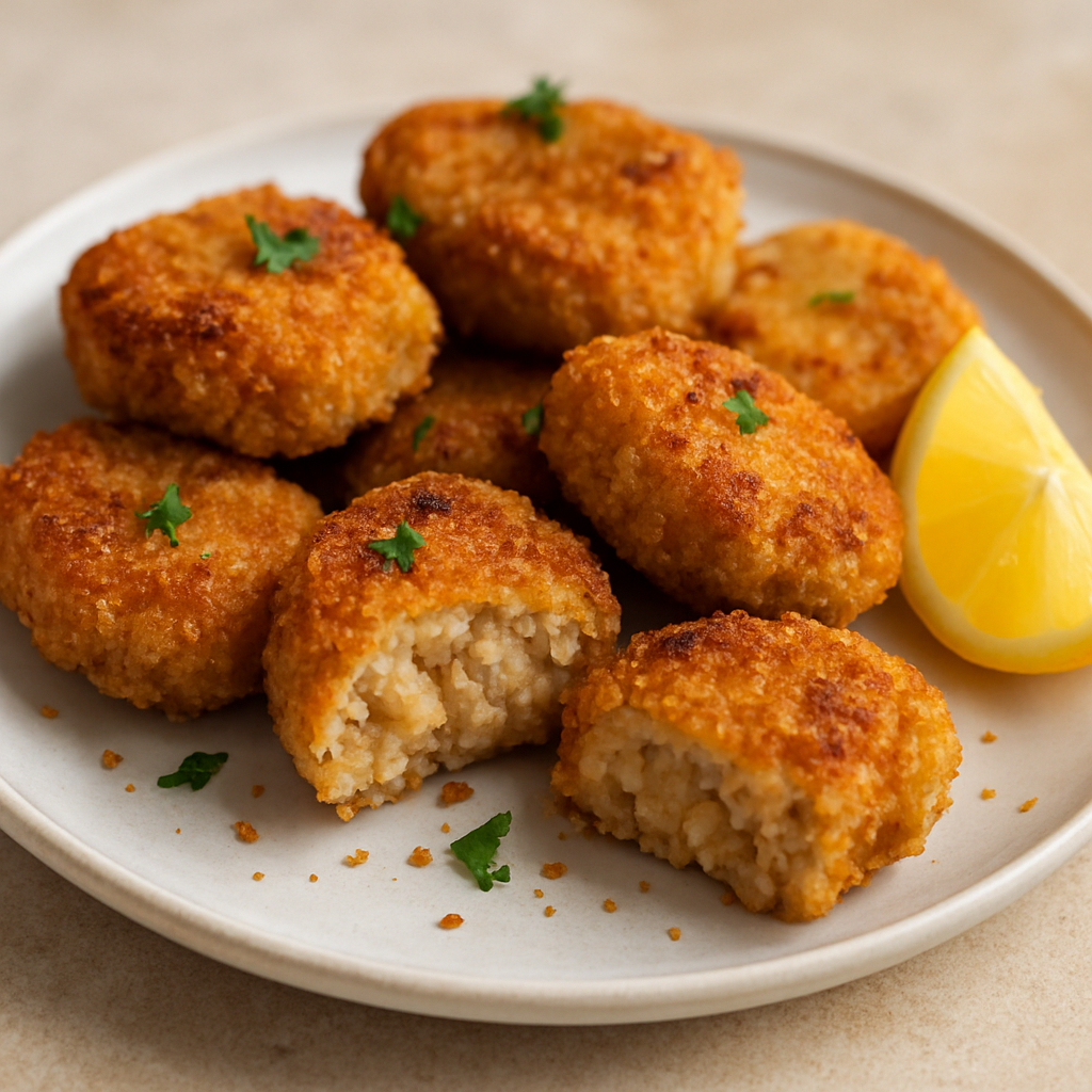 נאגטס עוף וחומוס אפויים בטורבו