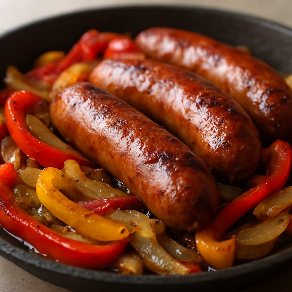 נקניקיות הונגריות אפויות בשקית