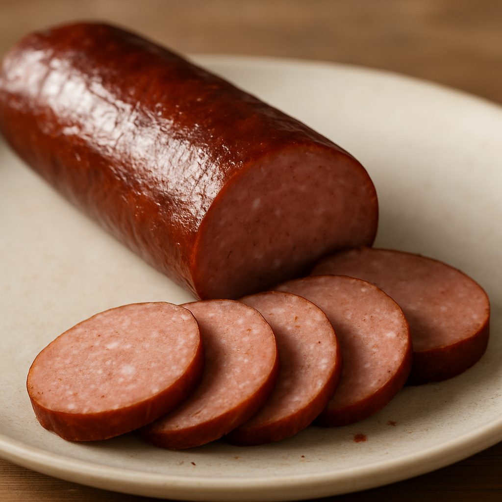 נקניק בסגנון קזחי מעושן קר