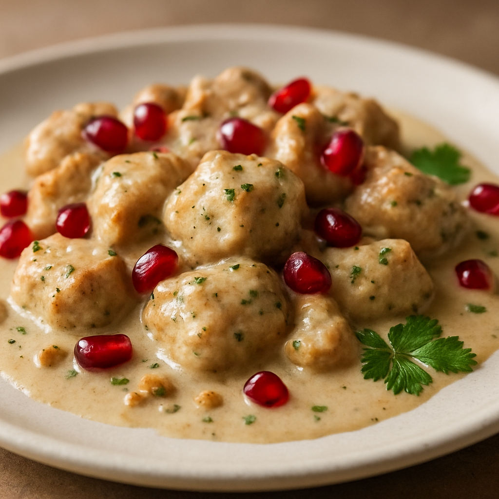 סאציווי עוף ברוטב אגוזים