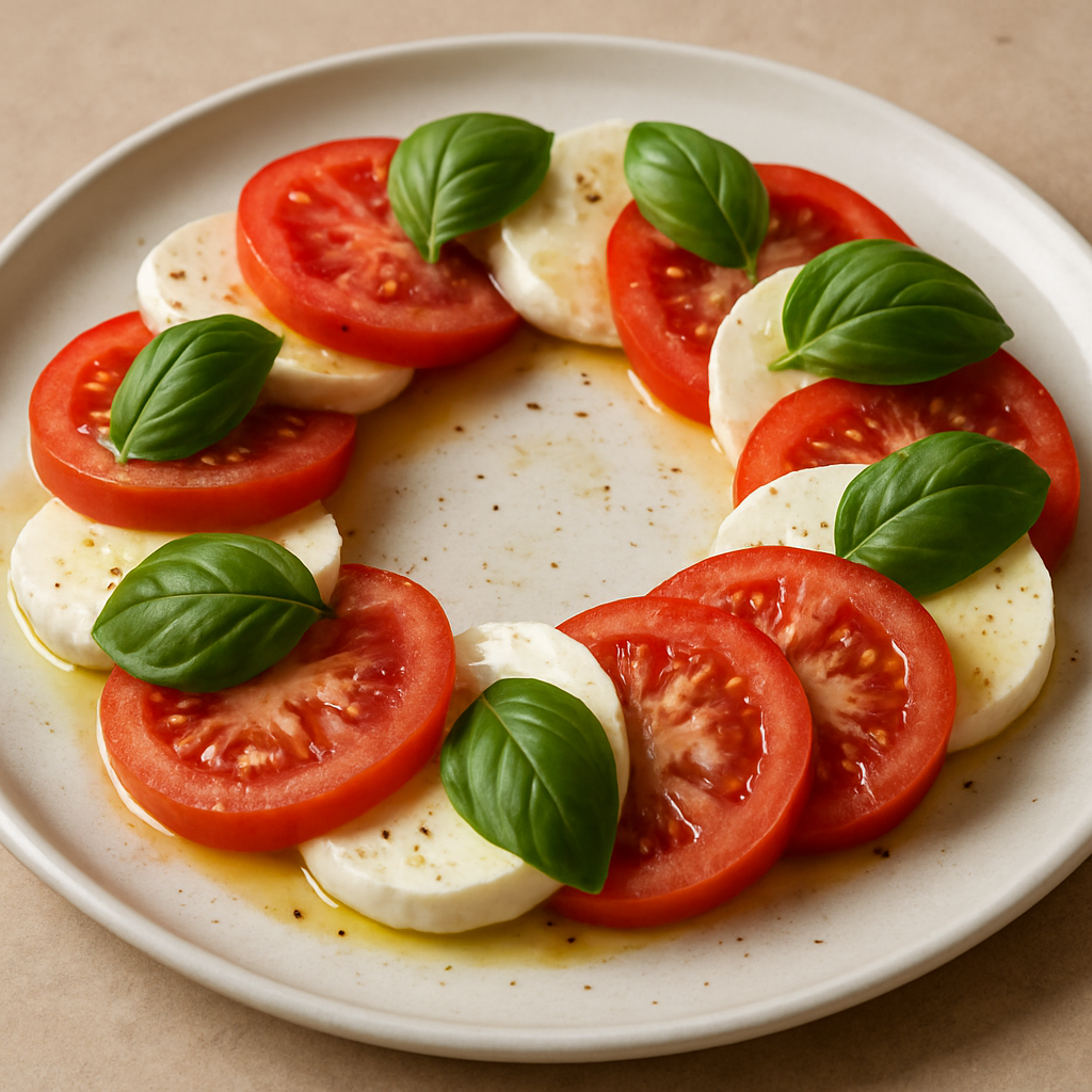 סלט קפרזה נפוליטני קלאסי