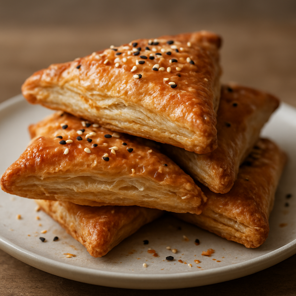 סמסה אפויה עם חמאה מעושנת קר