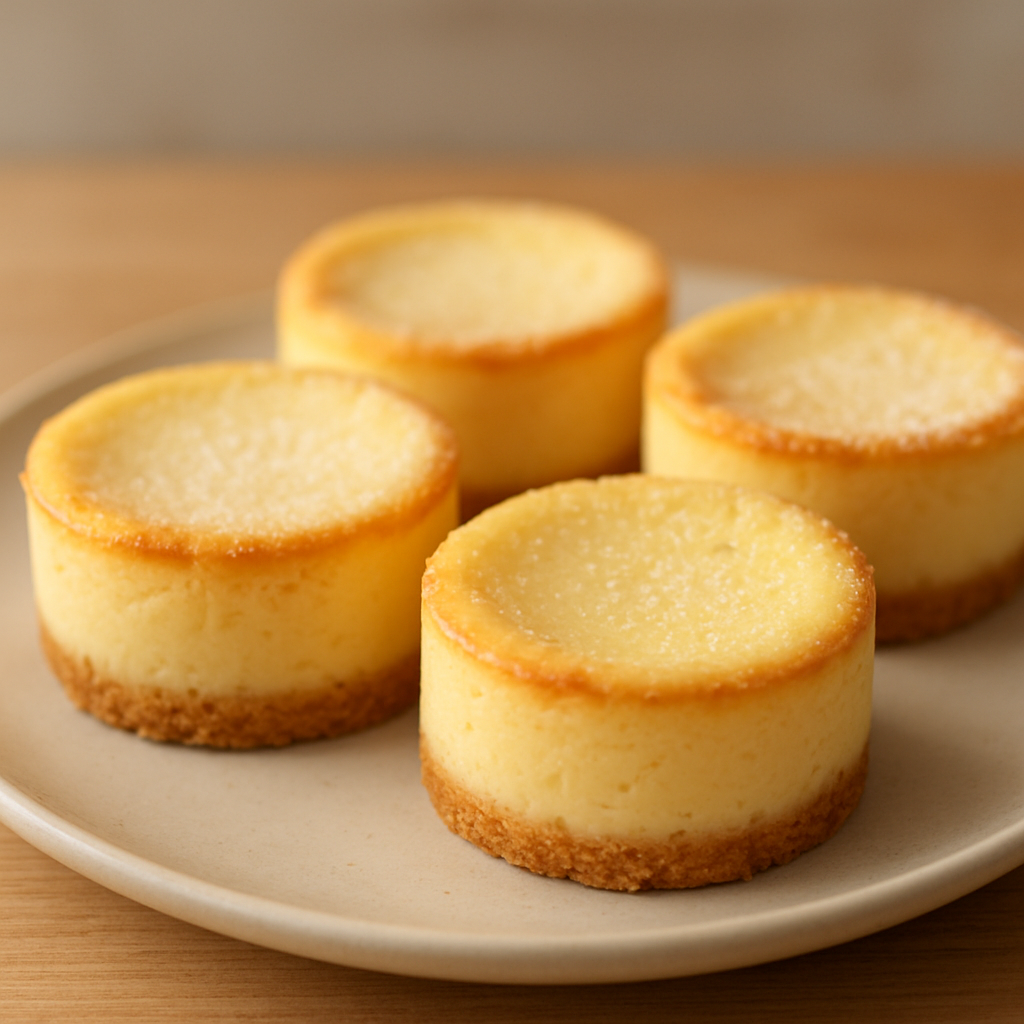 עוגת גבינה אישית אפויה בכיסוי