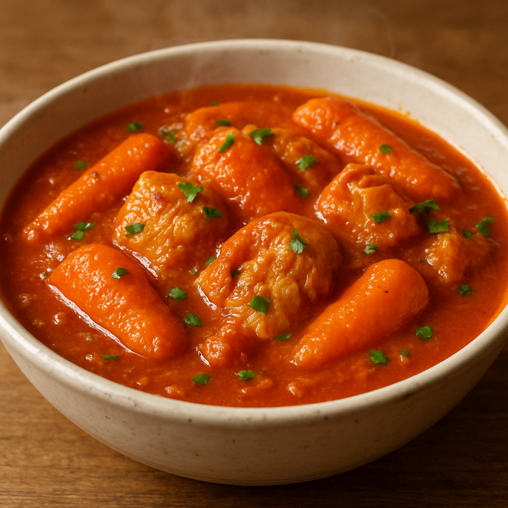 עוף ברוטב עגבניות איטי