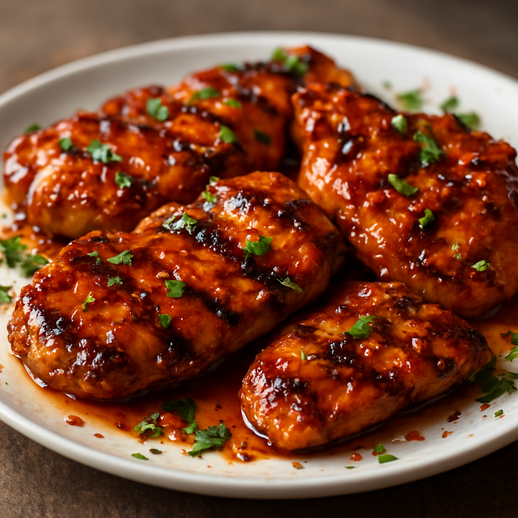 עוף בגריל בסגנון תאילנדי עם רוטב רסק בלנדר