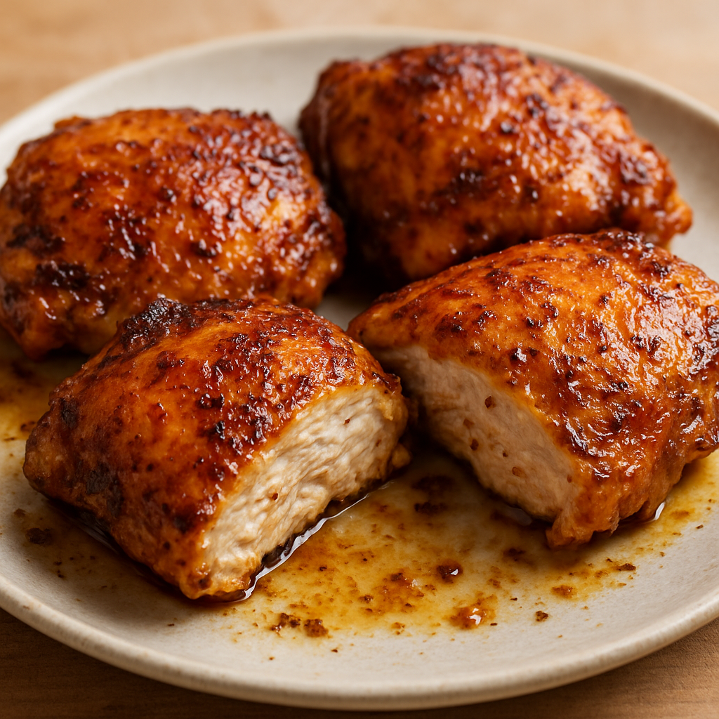 עוף בגריל במרינדה ניגרית עם נגיעה לימונית