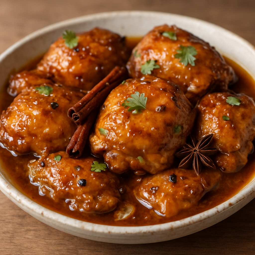 עוף סווהילי ביין וקוקוס