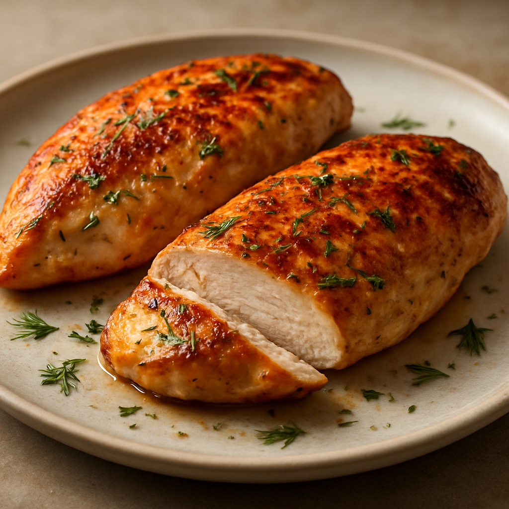 חזה עוף צרוב בדיל וליים