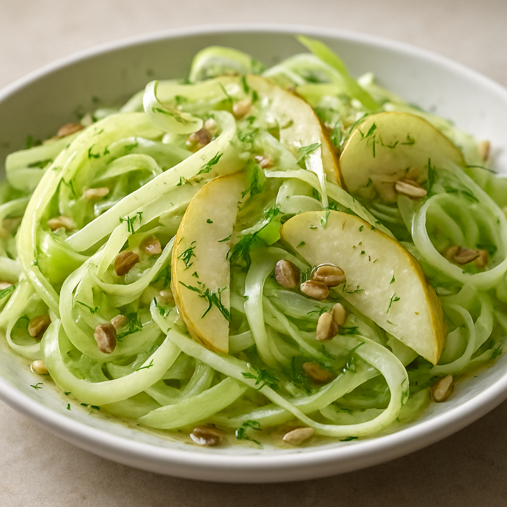 ערבוב קולרבי, אגס ושמיר