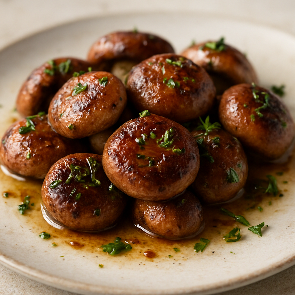 פטריות קווקזיות צלויות בחמאה