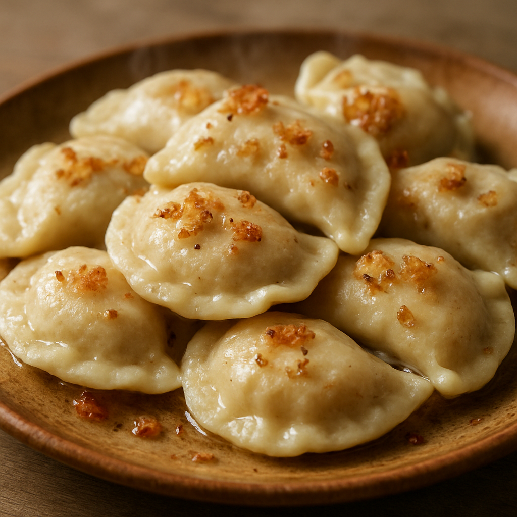 פירוהי תפוח אדמה וגבינה