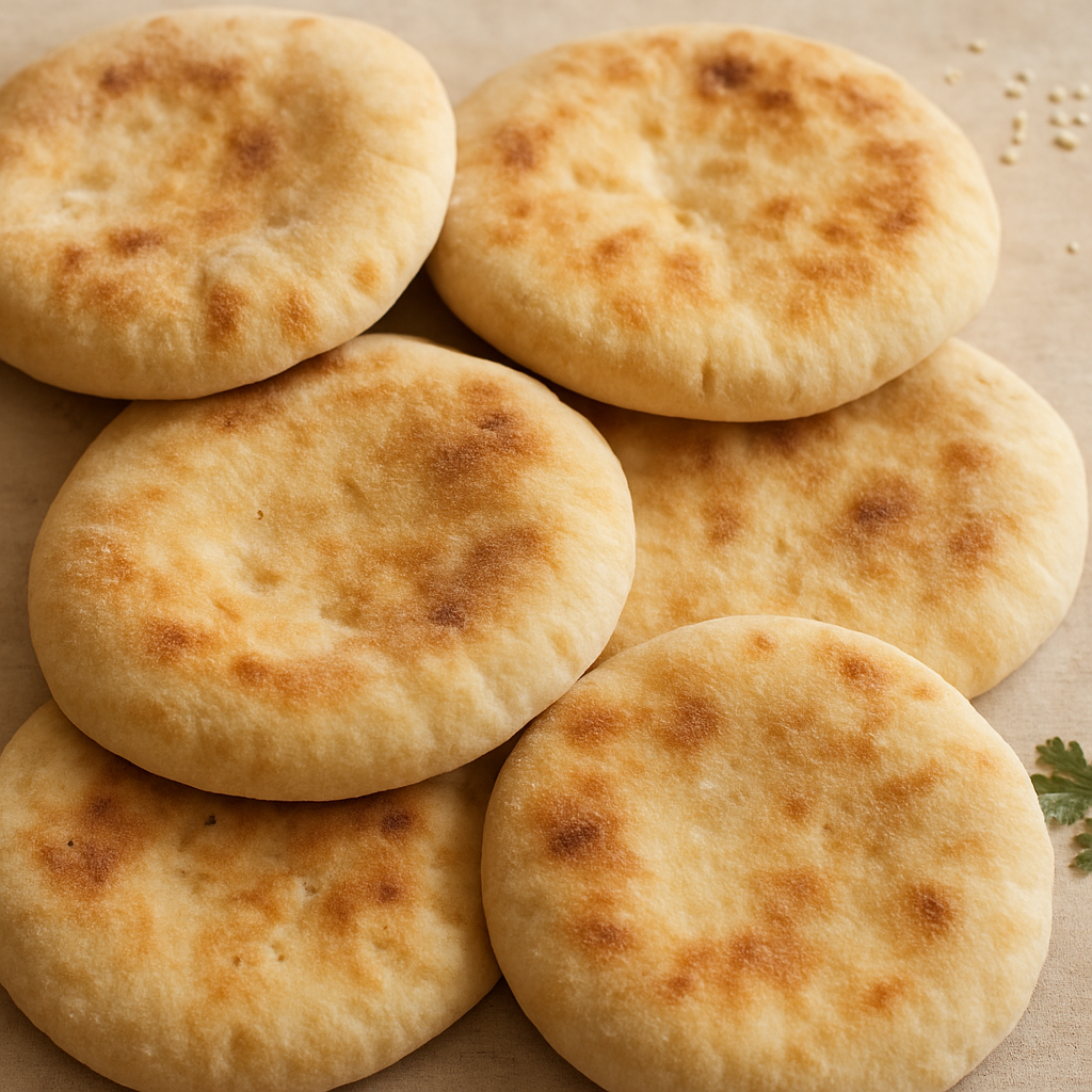 פיתות מלאות תבלינים סודניים