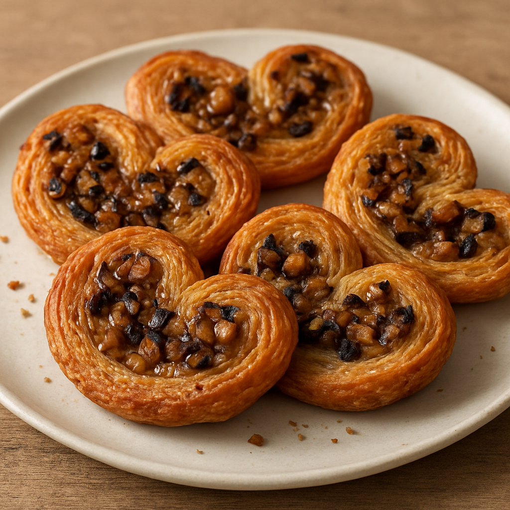 פלמרים מלוחים עם חציל מרינדה וטחינה