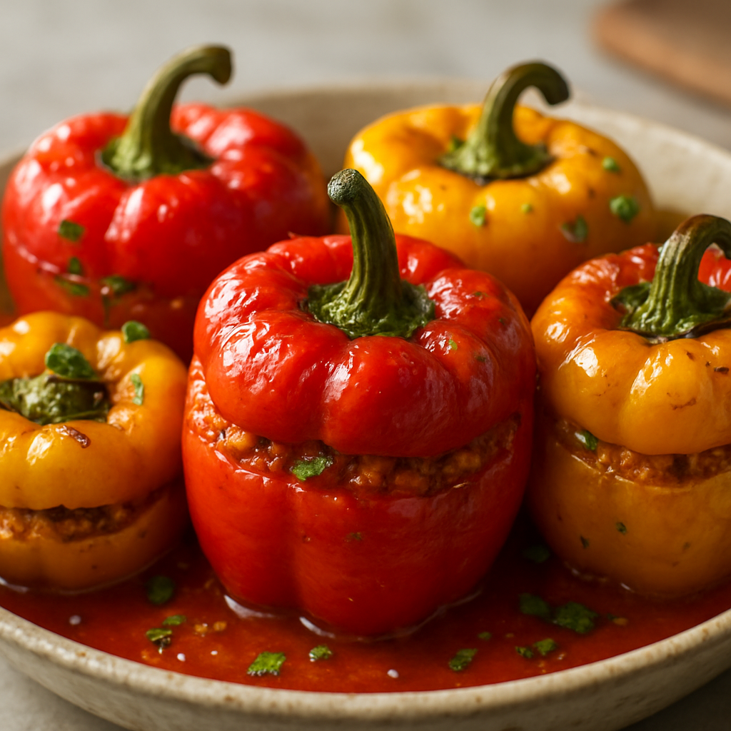 פלפלים ממולאים בולגריים בגוליאן