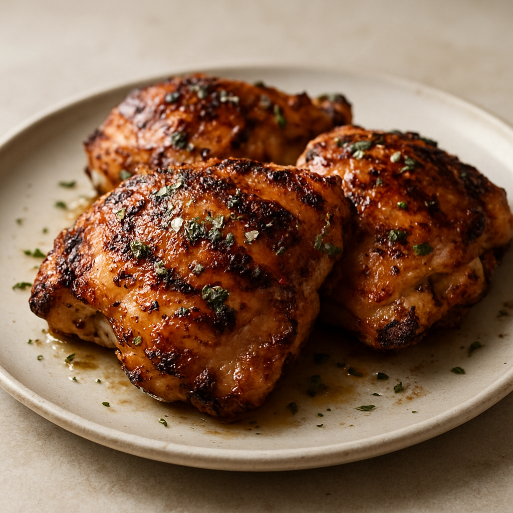 פרגיות בתיבול שכבות ועשבי תיבול על הפחם